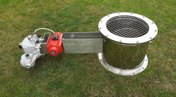 Personnalisation des vannes papillon ROS DUCTING