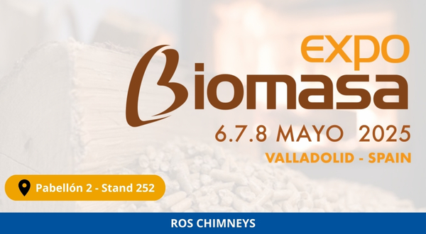 ROS CHIMNEYS EXPOSERA À EXPOBIOMASA 2025 (Espagne)