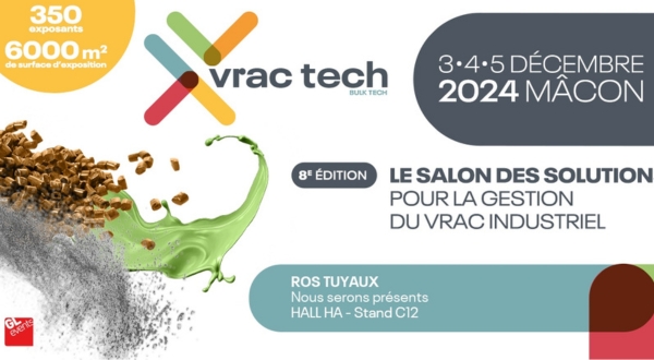 ROS DUCTING PARTICIPERA AU SALON VRAC TECH MÂCON